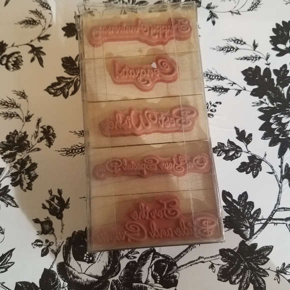 Recollections 5pc stamp  jo2 - Picture 4 of 6